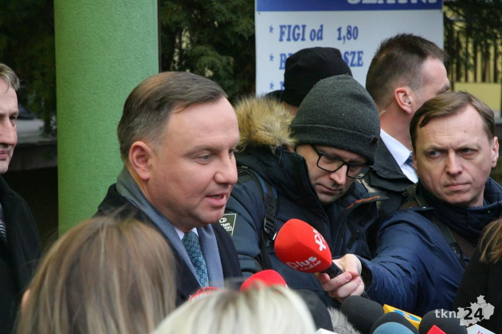 WIDEO: Prezydent Andrzej Duda w Końskich