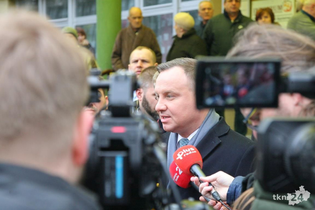 WIDEO: Prezydent Andrzej Duda w Końskich