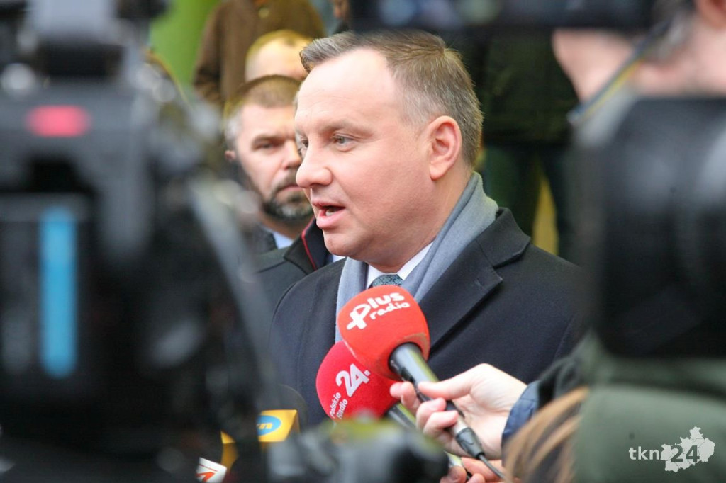 Andrzej Duda w Końskich. Mnóstwo osób chciało spotkać się z Prezydentem [fotorelacja]