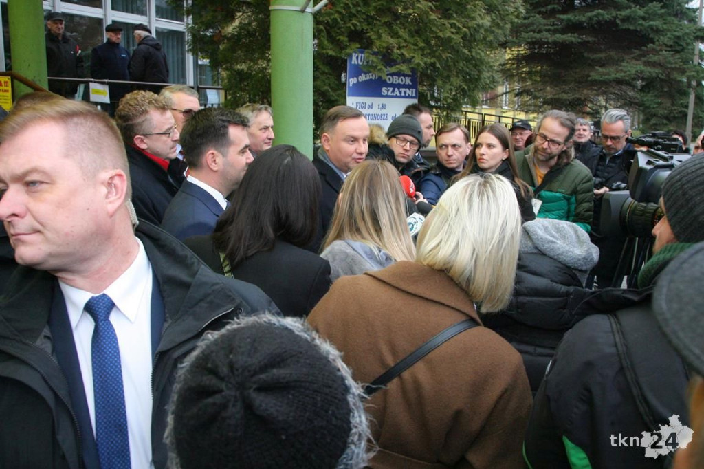 Andrzej Duda w Końskich. Mnóstwo osób chciało spotkać się z Prezydentem [fotorelacja]