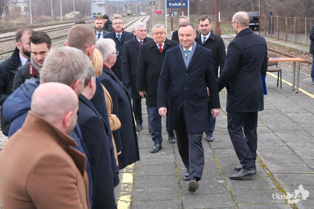 Andrzej Duda w Końskich. Mnóstwo osób chciało spotkać się z Prezydentem [fotorelacja]