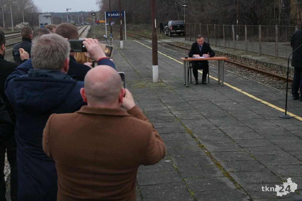 WIDEO: Prezydent Andrzej Duda w Końskich