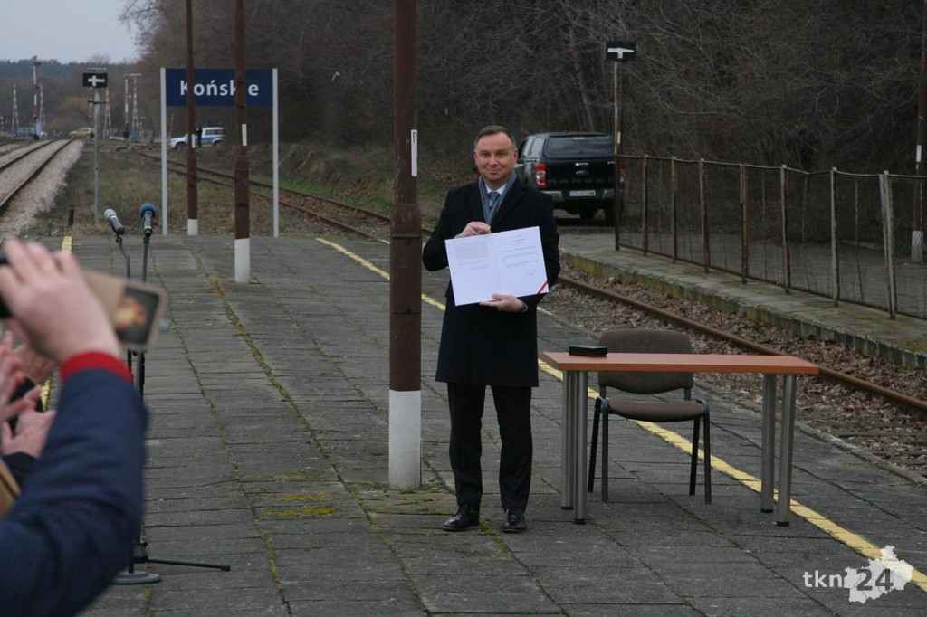 WIDEO: Prezydent Andrzej Duda w Końskich