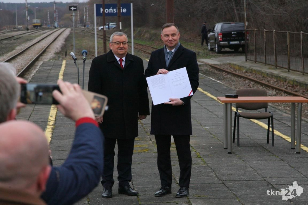 WIDEO: Prezydent Andrzej Duda w Końskich