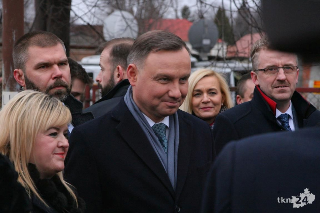Andrzej Duda w Końskich. Mnóstwo osób chciało spotkać się z Prezydentem [fotorelacja]