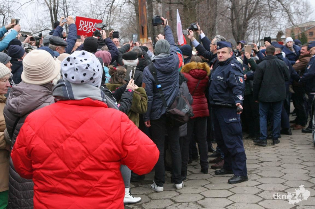 Andrzej Duda w Końskich. Mnóstwo osób chciało spotkać się z Prezydentem [fotorelacja]