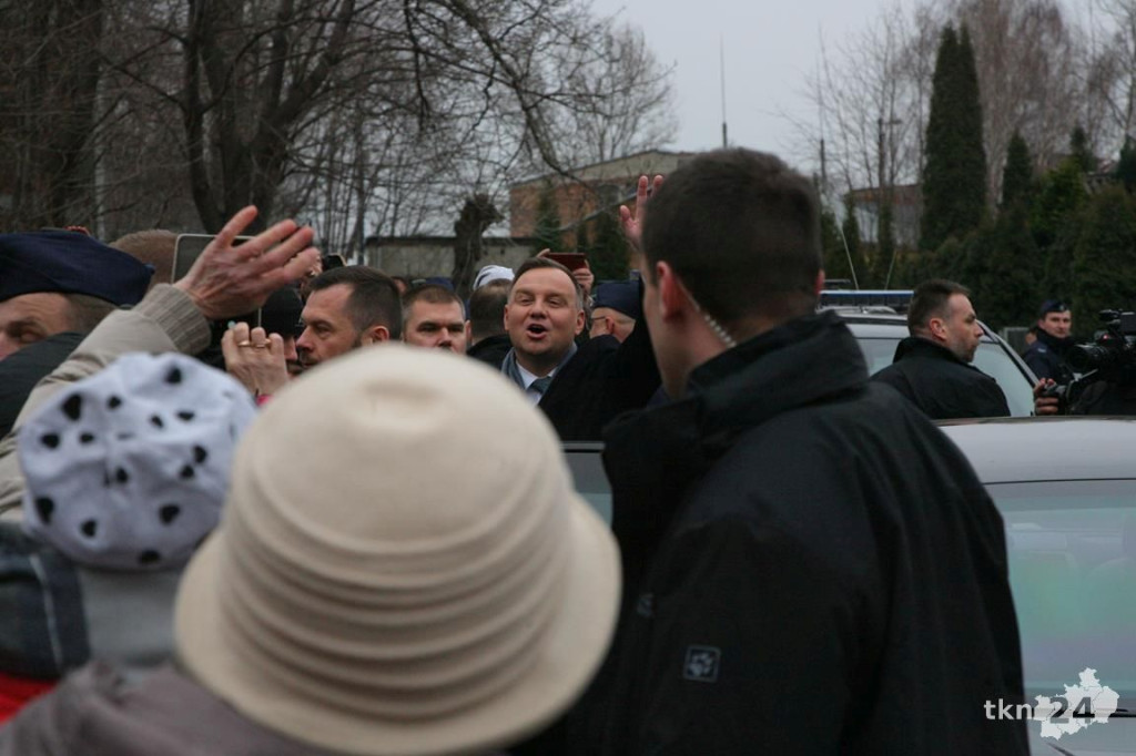 Andrzej Duda w Końskich. Mnóstwo osób chciało spotkać się z Prezydentem [fotorelacja]