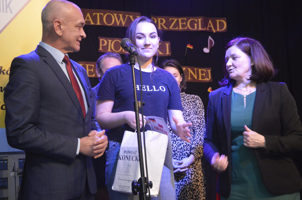 Maria Frączyk i Igor Pargieła oraz Jagoda Szczegielniak najlepsi w śpiewaniu po niemiecku [zdjęcia]