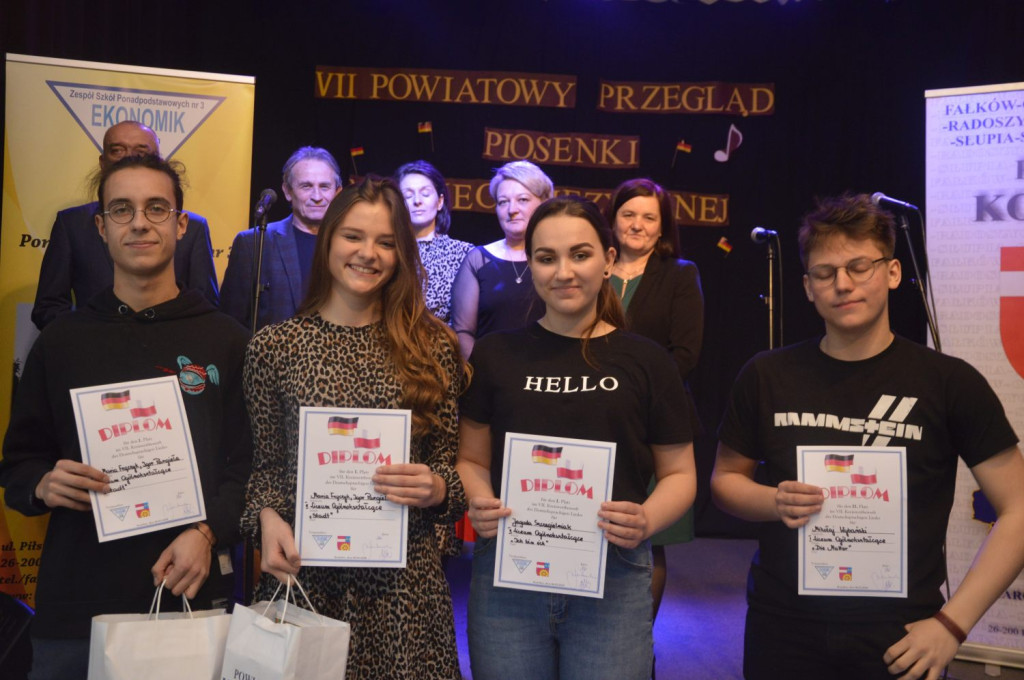 Maria Frączyk i Igor Pargieła oraz Jagoda Szczegielniak najlepsi w śpiewaniu po niemiecku [zdjęcia]