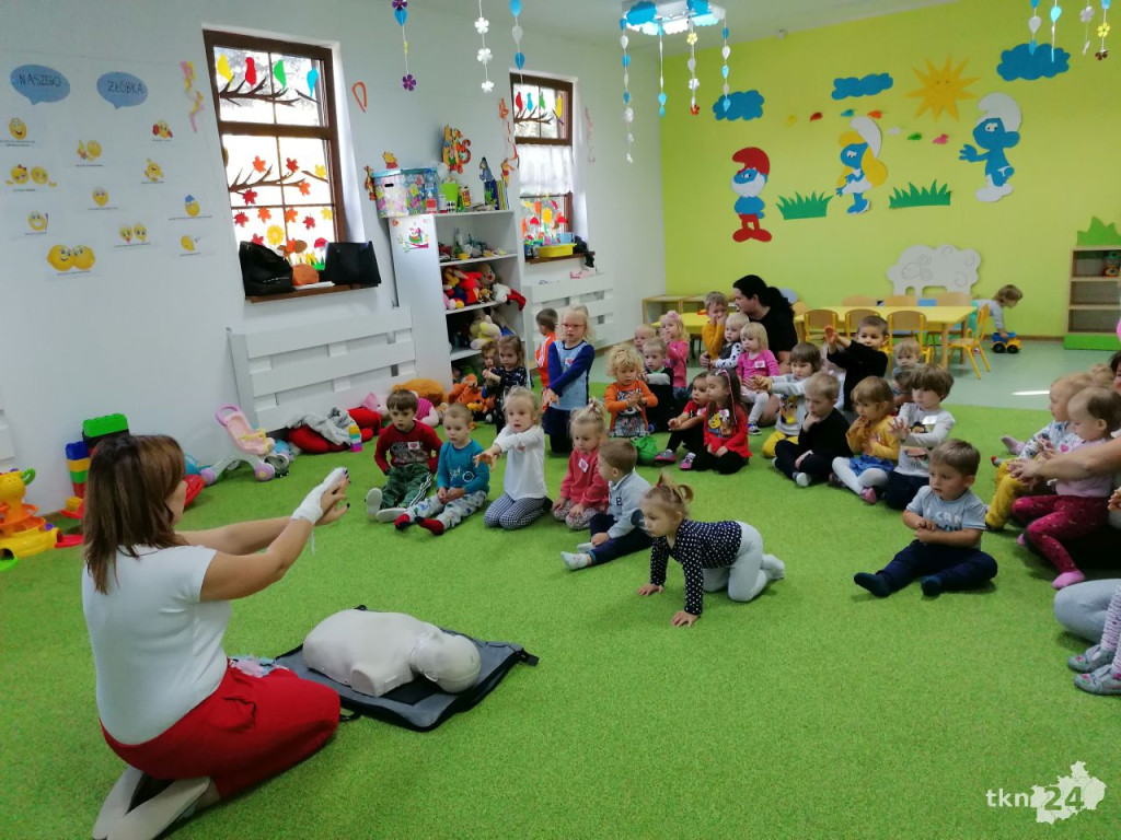 Dzieciaki ze `Słoneczka` regularnie uczą się pierwszej pomocy [zdjęcia]