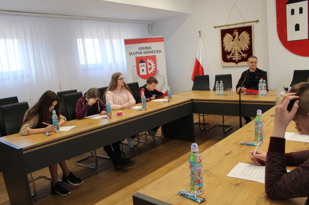 Konkurs z wiedzy o pożarach w Słupi Koneckiej rozstrzygnięty! [zdjęcia]