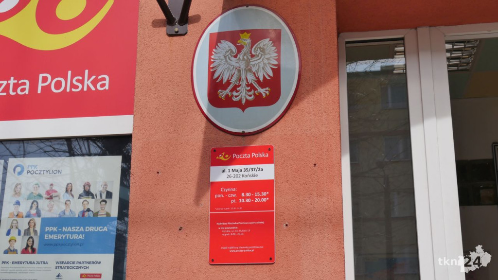 Zmiana harmonogramu pracy placówek Poczty Polskiej [zdjęcia]