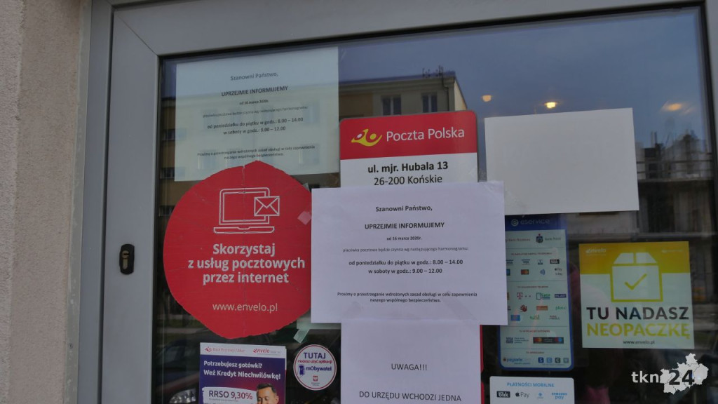 Zmiana harmonogramu pracy placówek Poczty Polskiej [zdjęcia]