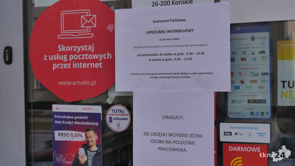 Zmiana harmonogramu pracy placówek Poczty Polskiej [zdjęcia]