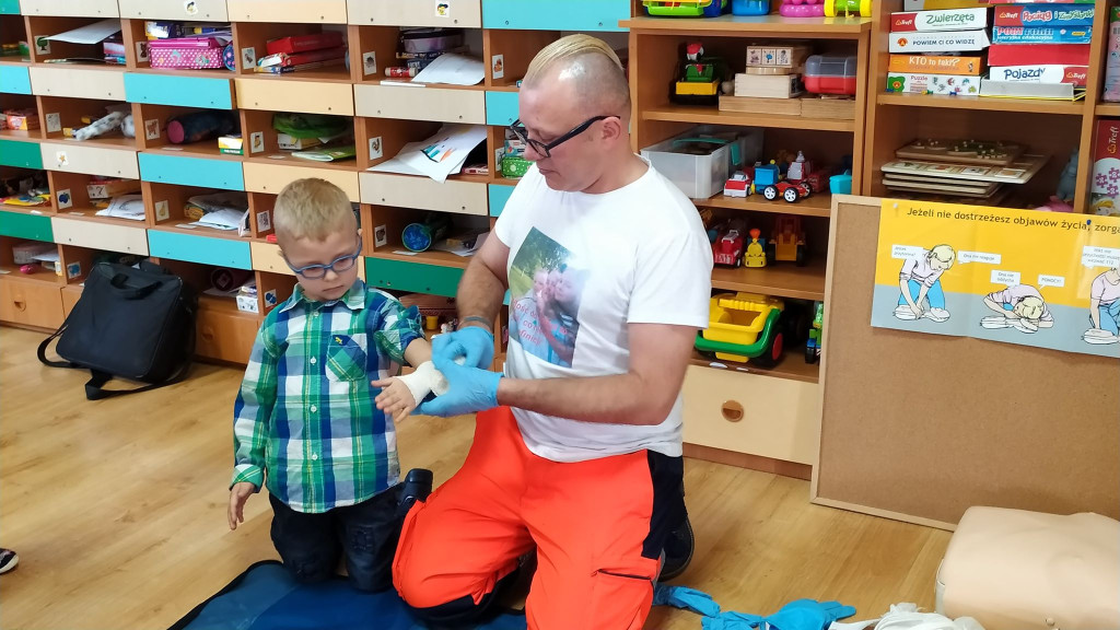 Najmłodsi z Rudy Malenieckiej wiedzą już jak ratować życie [zdjęcia]
