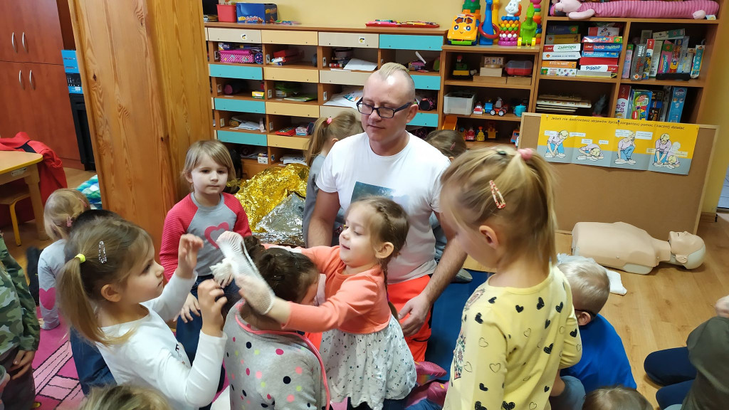 Najmłodsi z Rudy Malenieckiej wiedzą już jak ratować życie [zdjęcia]