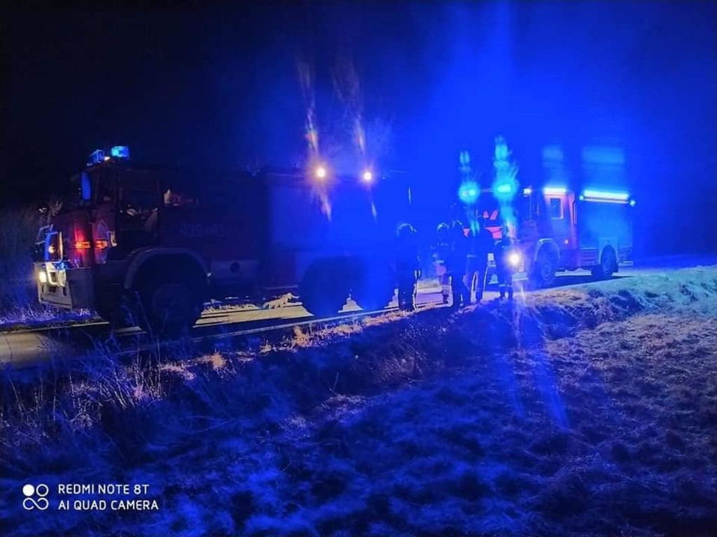Liczne interwencje strażaków do pożarów traw [zdjęcia]