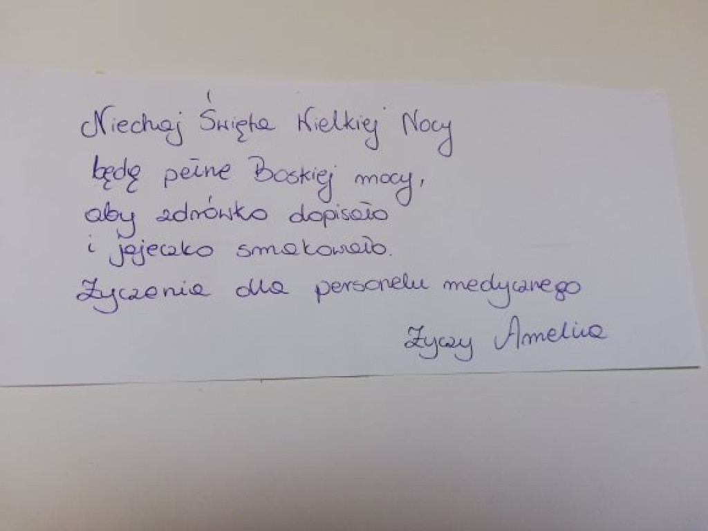 Przedszkolaki dla walczących z wirusem. Zobaczcie piękne wielkanocne prace! [wideo, zdjęcia]