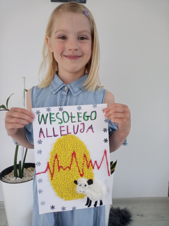 Przedszkolaki dla walczących z wirusem. Zobaczcie piękne wielkanocne prace! [wideo, zdjęcia]