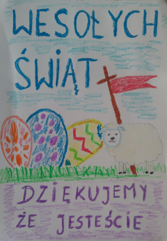 Przedszkolaki dla walczących z wirusem. Zobaczcie piękne wielkanocne prace! [wideo, zdjęcia]
