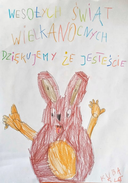 Przedszkolaki dla walczących z wirusem. Zobaczcie piękne wielkanocne prace! [wideo, zdjęcia]