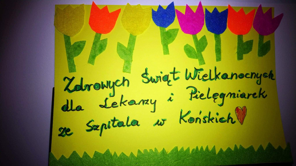 Przedszkolaki dla walczących z wirusem. Zobaczcie piękne wielkanocne prace! [wideo, zdjęcia]