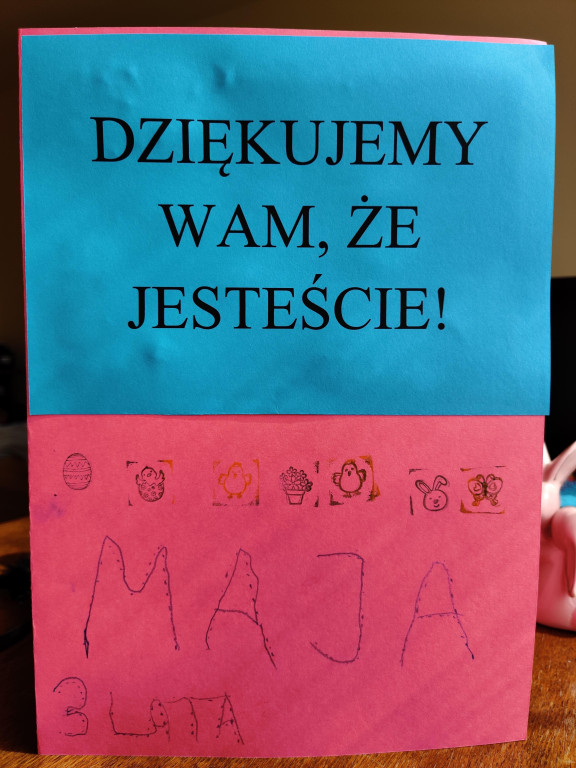 Przedszkolaki dla walczących z wirusem. Zobaczcie piękne wielkanocne prace! [wideo, zdjęcia]