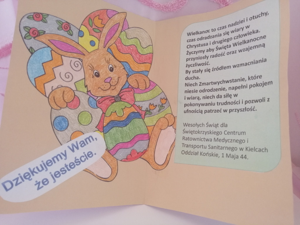Przedszkolaki dla walczących z wirusem. Zobaczcie piękne wielkanocne prace! [wideo, zdjęcia]