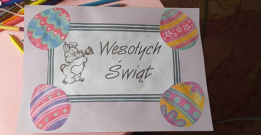Przedszkolaki dla walczących z wirusem. Zobaczcie piękne wielkanocne prace! [wideo, zdjęcia]