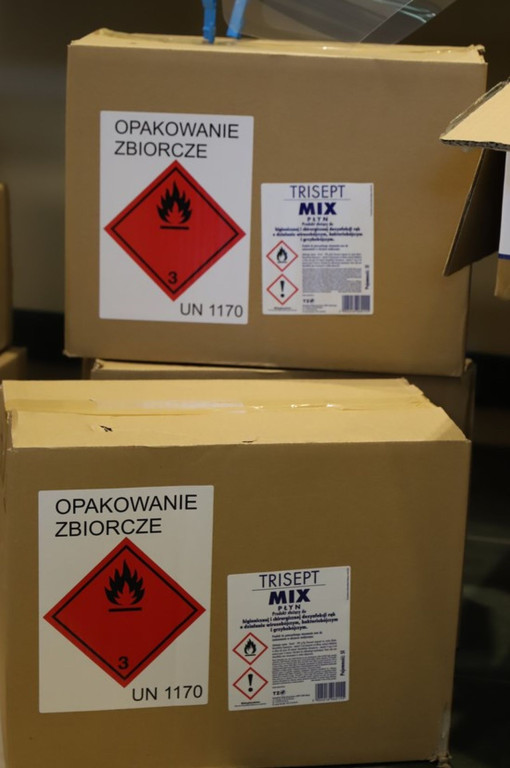 Starostwo Powiatowe otrzymało środki ochrony od Ministerstwa Zdrowia [zdjęcia]