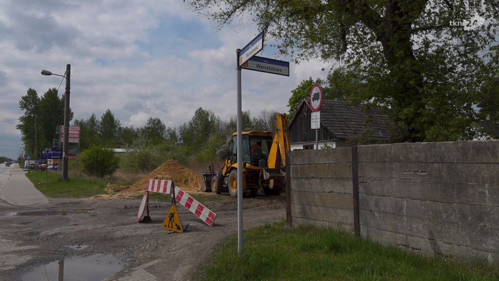 Rozpoczynają się prace na Warsztatowej w Końskich [wideo, zdjęcia]