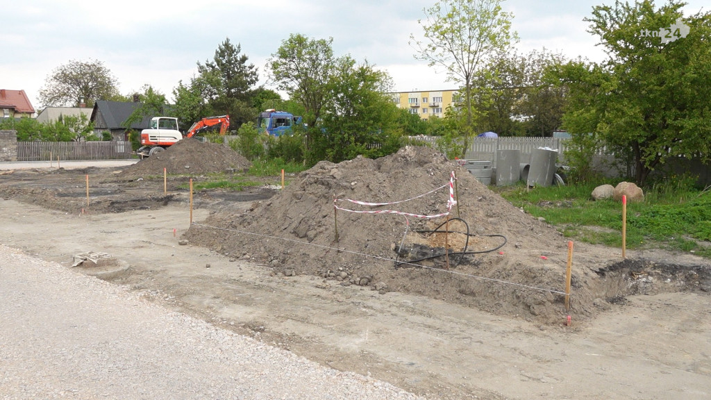 Pierwszy etap prac na `łączniku` od Polnej zakończono [wideo, zdjęcia]