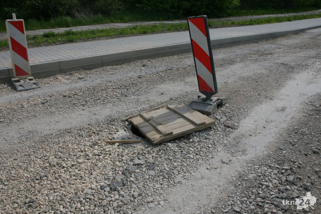 Skarga na prace przy ulicy Zielonej w Końskich? Naczelnik wydziału dróg odpowiada na zarzuty [zdjęcia]