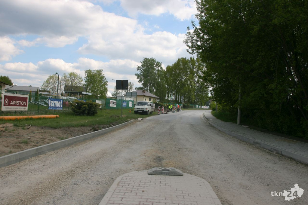 Skarga na prace przy ulicy Zielonej w Końskich? Naczelnik wydziału dróg odpowiada na zarzuty [zdjęcia]