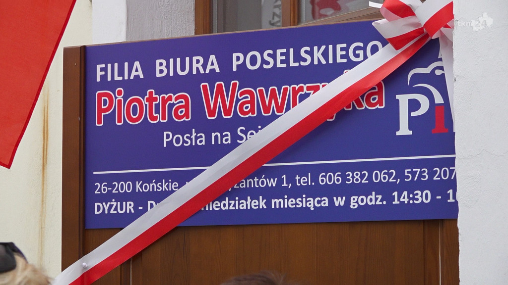 Poseł Wawrzyk otworzył w Końskich biuro poselskie! [wideo, zdjęcia]