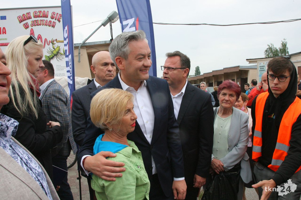 Robert Biedroń w Końskich! [fotogaleria, RELACJA LIVE]