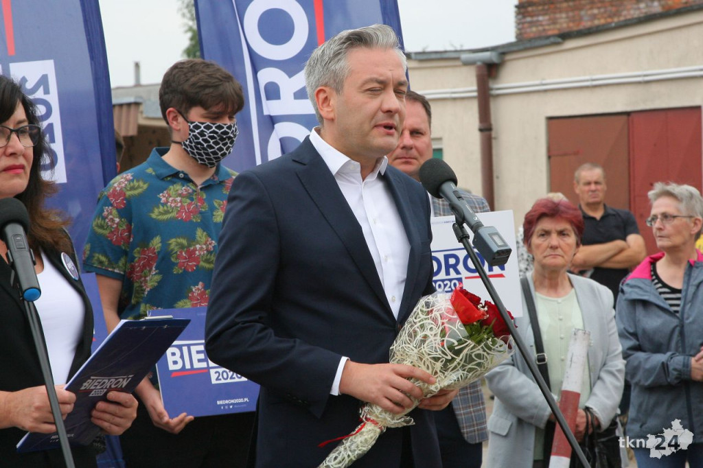 Robert Biedroń na Konecczyźnie. RELACJA WIDEO