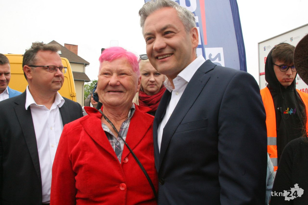 Robert Biedroń na Konecczyźnie. RELACJA WIDEO