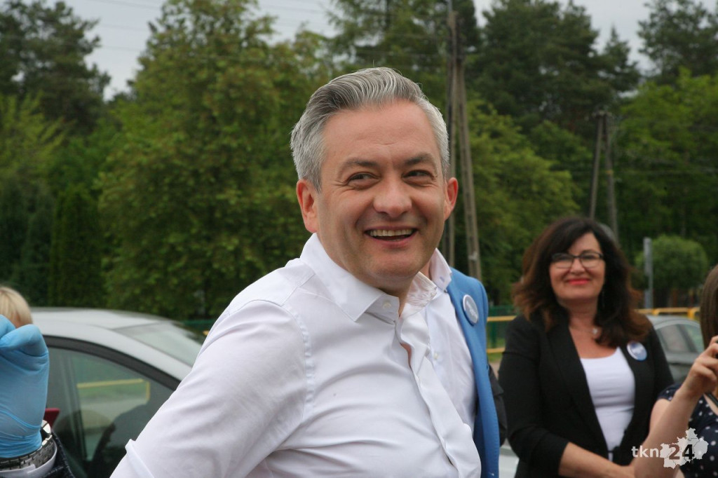 Robert Biedroń na Konecczyźnie. RELACJA WIDEO
