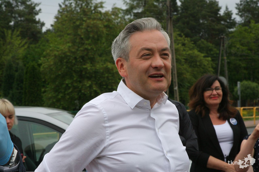Robert Biedroń na Konecczyźnie. RELACJA WIDEO