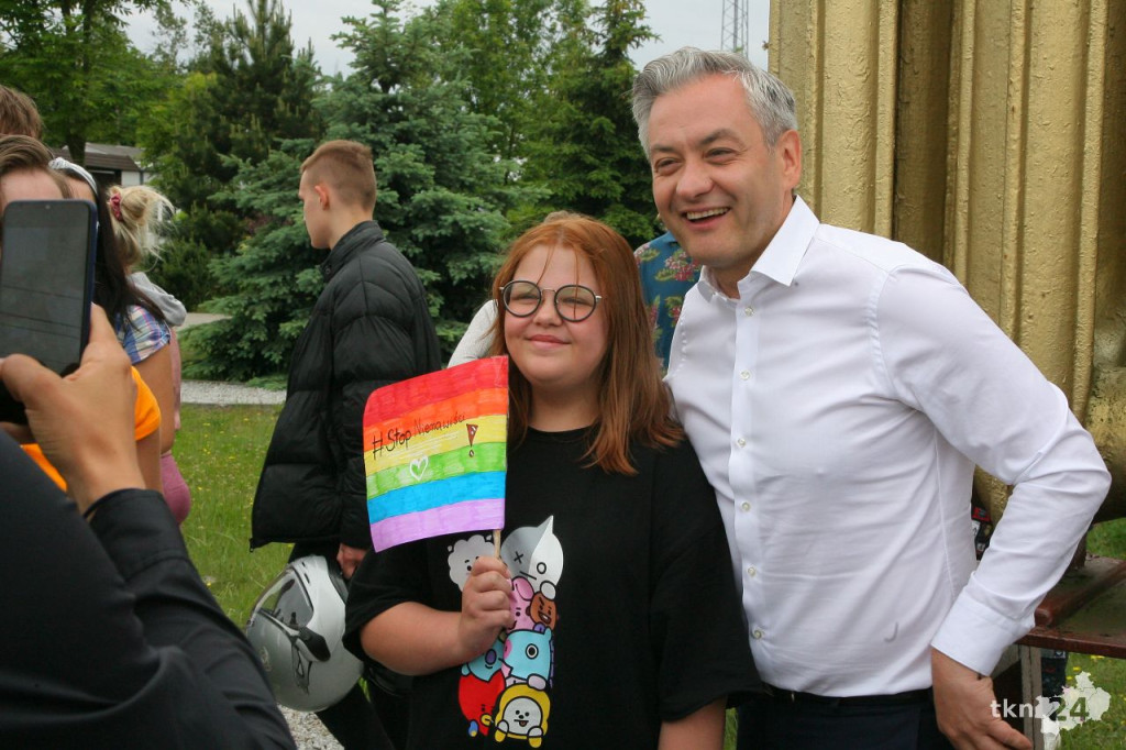 Robert Biedroń na Konecczyźnie. RELACJA WIDEO