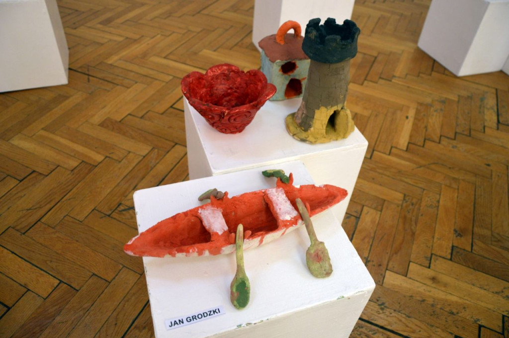 Finisaż wystawy ceramicznej w galerii `DeK`. Obejrzyjcie najpiękniejsze prace! [wideo, zdjęcia]