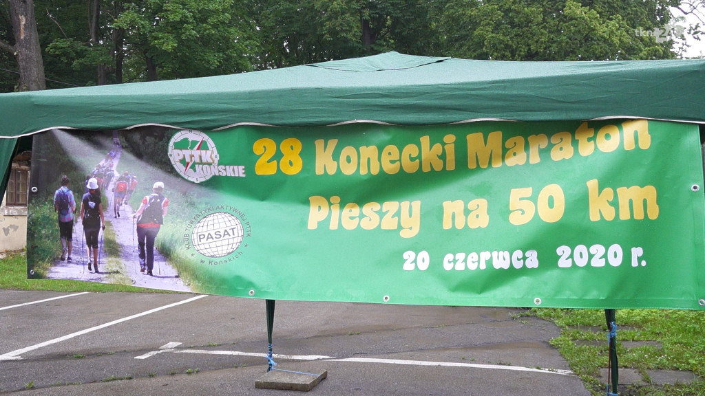 120 osób na trasie Koneckiego Maratonu Pieszego [wideo, zdjęcia]