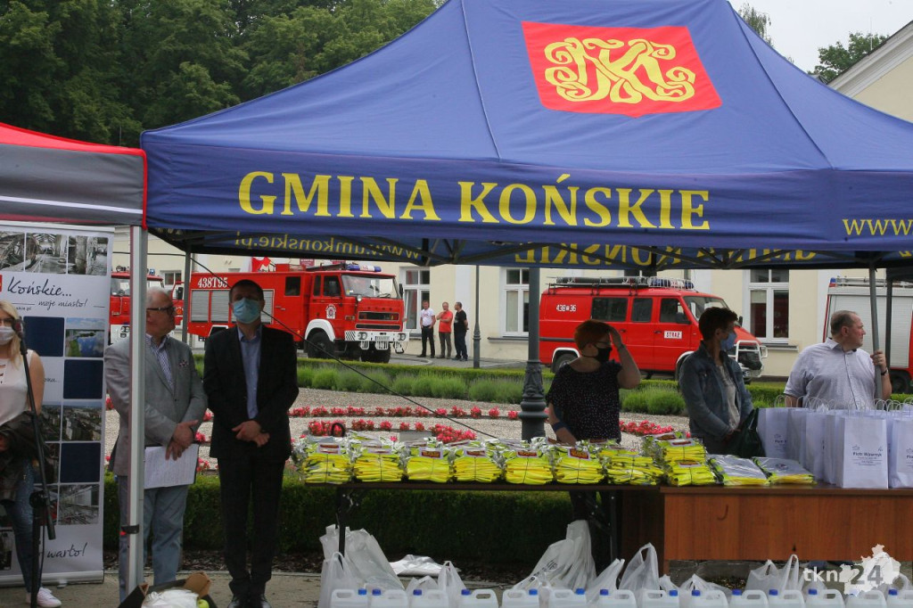 Bezpieczne Końskie. Jednostki otrzymały pakiety bezpieczeństwa [wideo, zdjęcia]