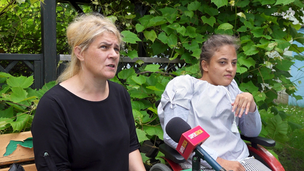 Dagmara Michalska zbiera nakrętki na wymarzony wózek elektryczny [wideo, zdjęcia]