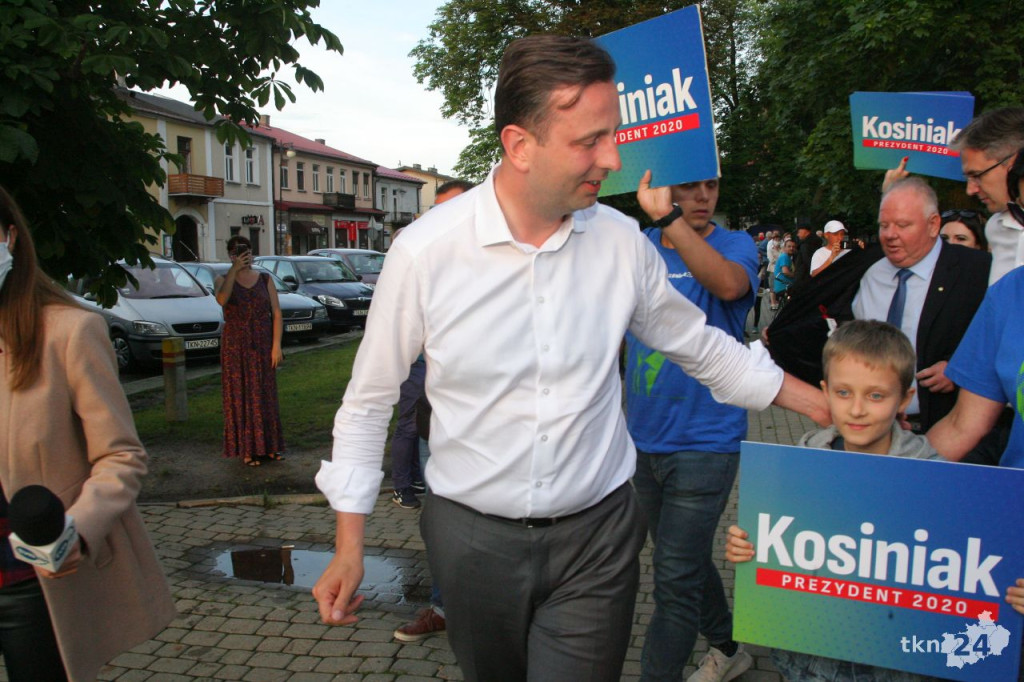 Relacja wideo: Kosiniak-Kamysz w Końskich