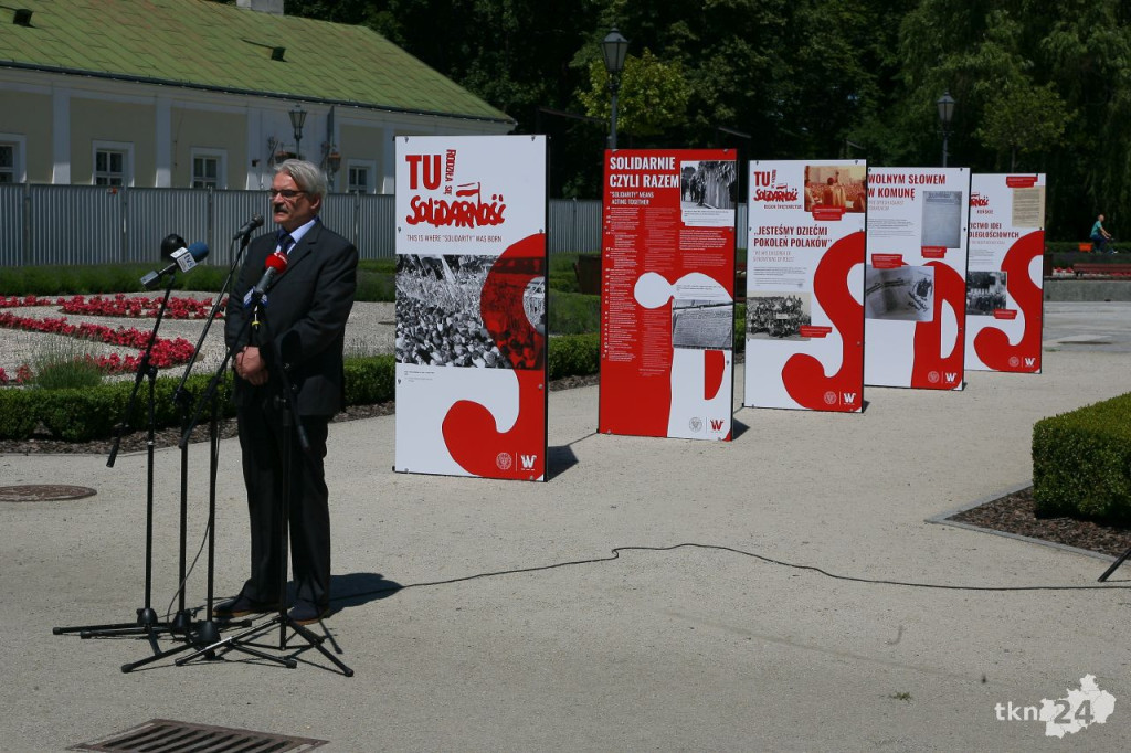W Końskich otwarto wystawę o Solidarności [wideo, zdjęcia]