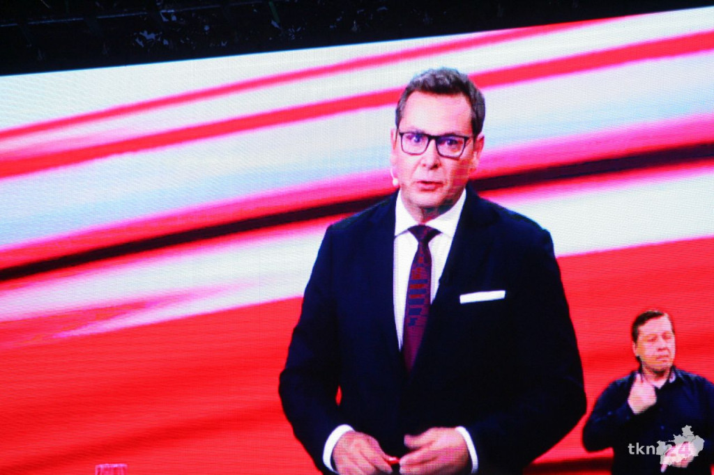 Debata i prezydent Duda w Końskich. Nie obyło się bez szarpaniny [wideo, zdjęcia]