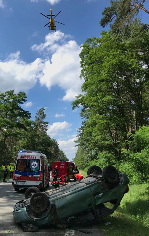 Sobotni wypadek na dk 74 okazał się śmiertelny