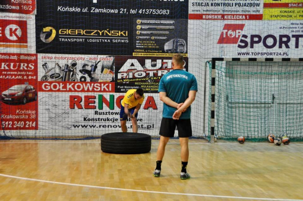 KSSPR Końskie ciężko pracuje przed sezonem. Już niedługo seria sparingów! [wideo, zdjęcia]